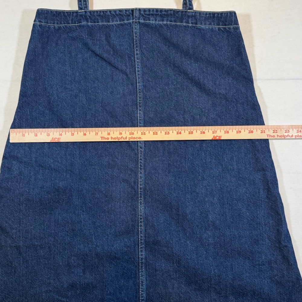 NWT Madewell Women’s Casual Blue Denim Adjustable Dress - Picture 4 of 9